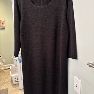 Cato Gray Long Sleeve Sheath Dress